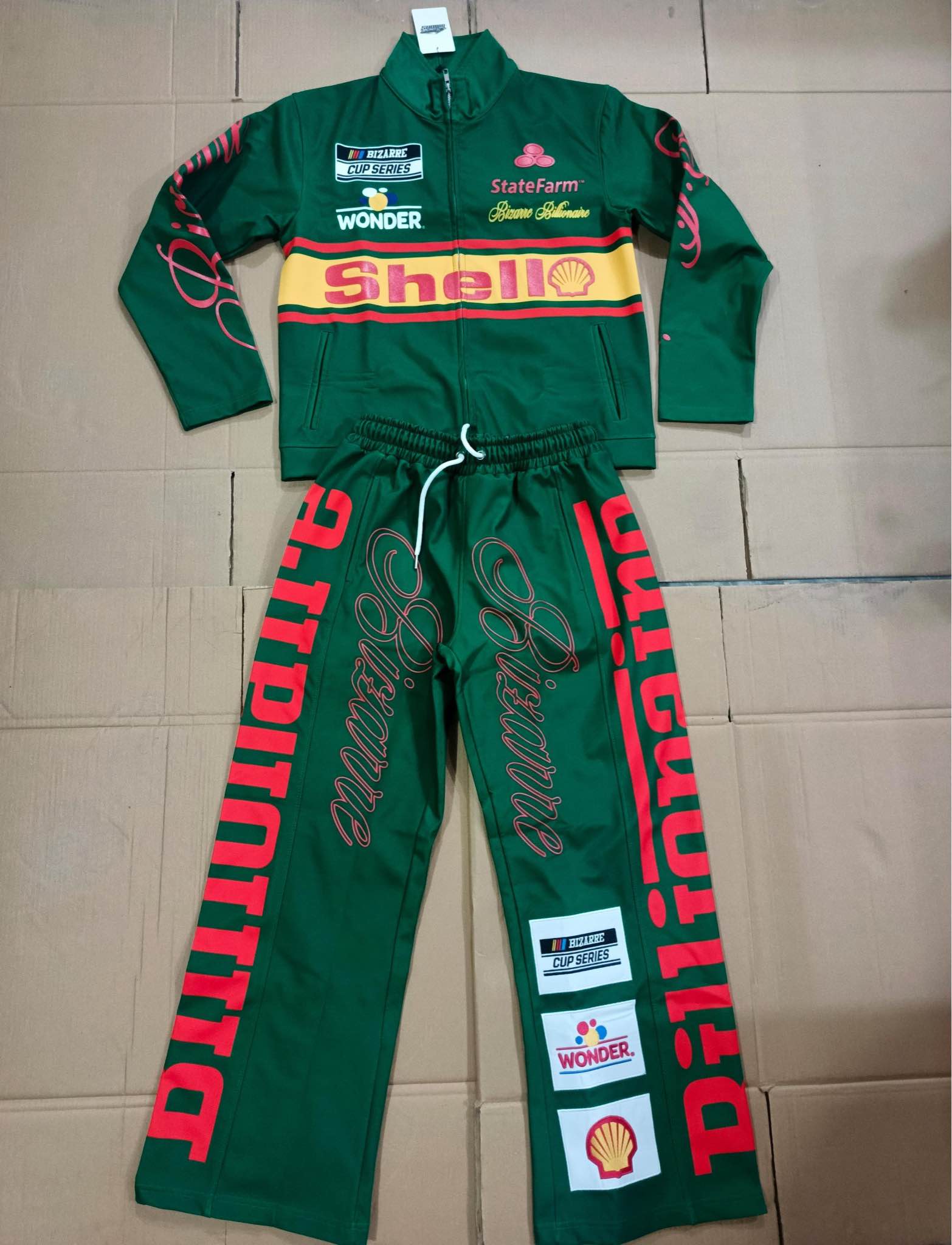 “Shell” station racing suits (Bizarre billionaire) - Men's Costumes ...