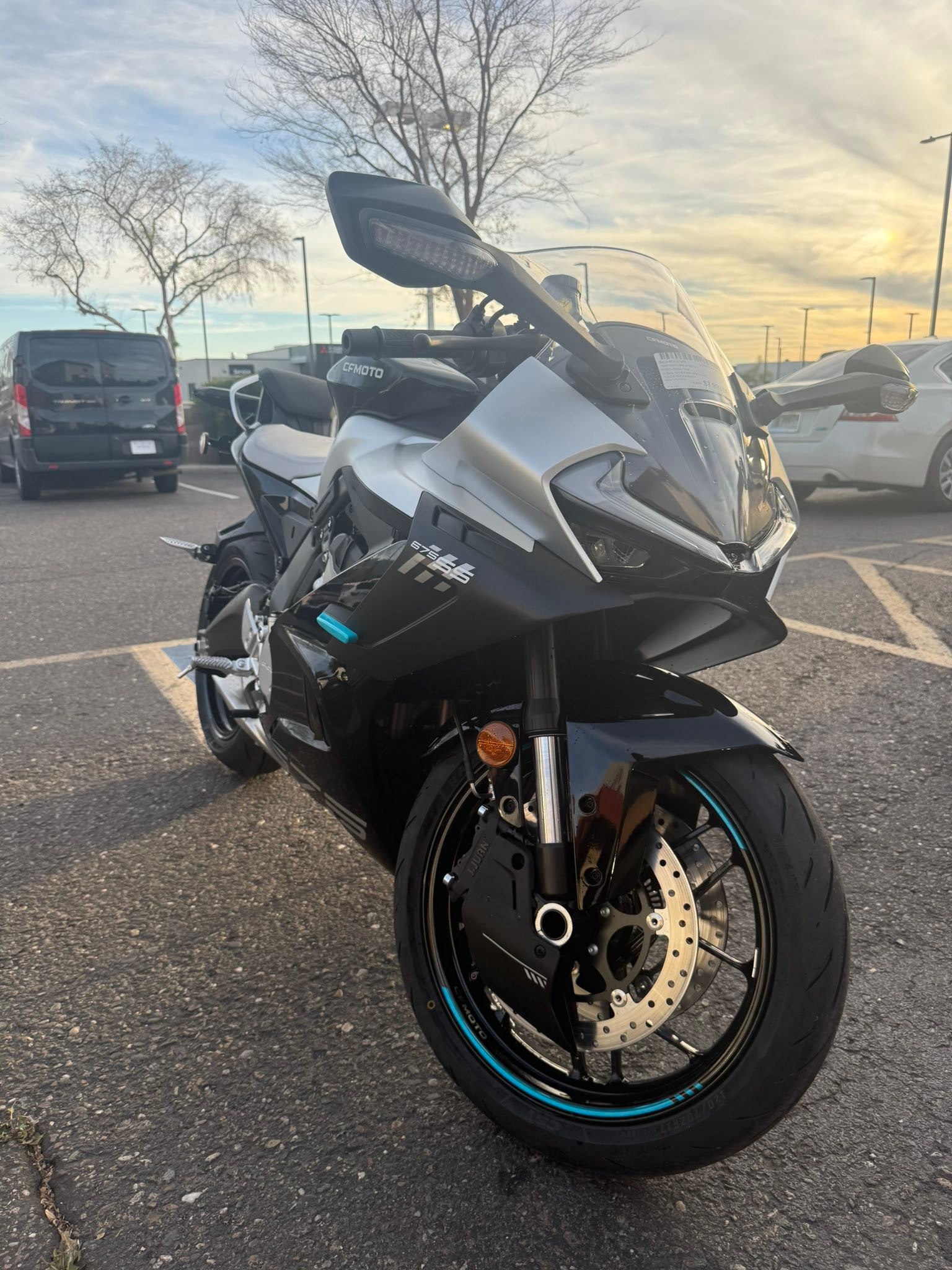 Stolen 2026 CFMOTO 675SS motorcycle in Phoenix