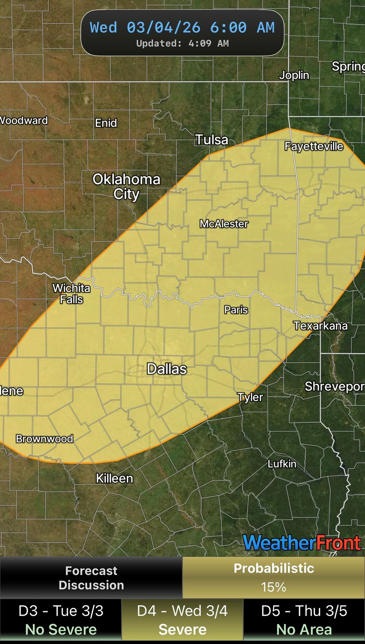 Nathan Reno - Day 4 & 6 SPC Outlooks for March 4th &... | Facebook