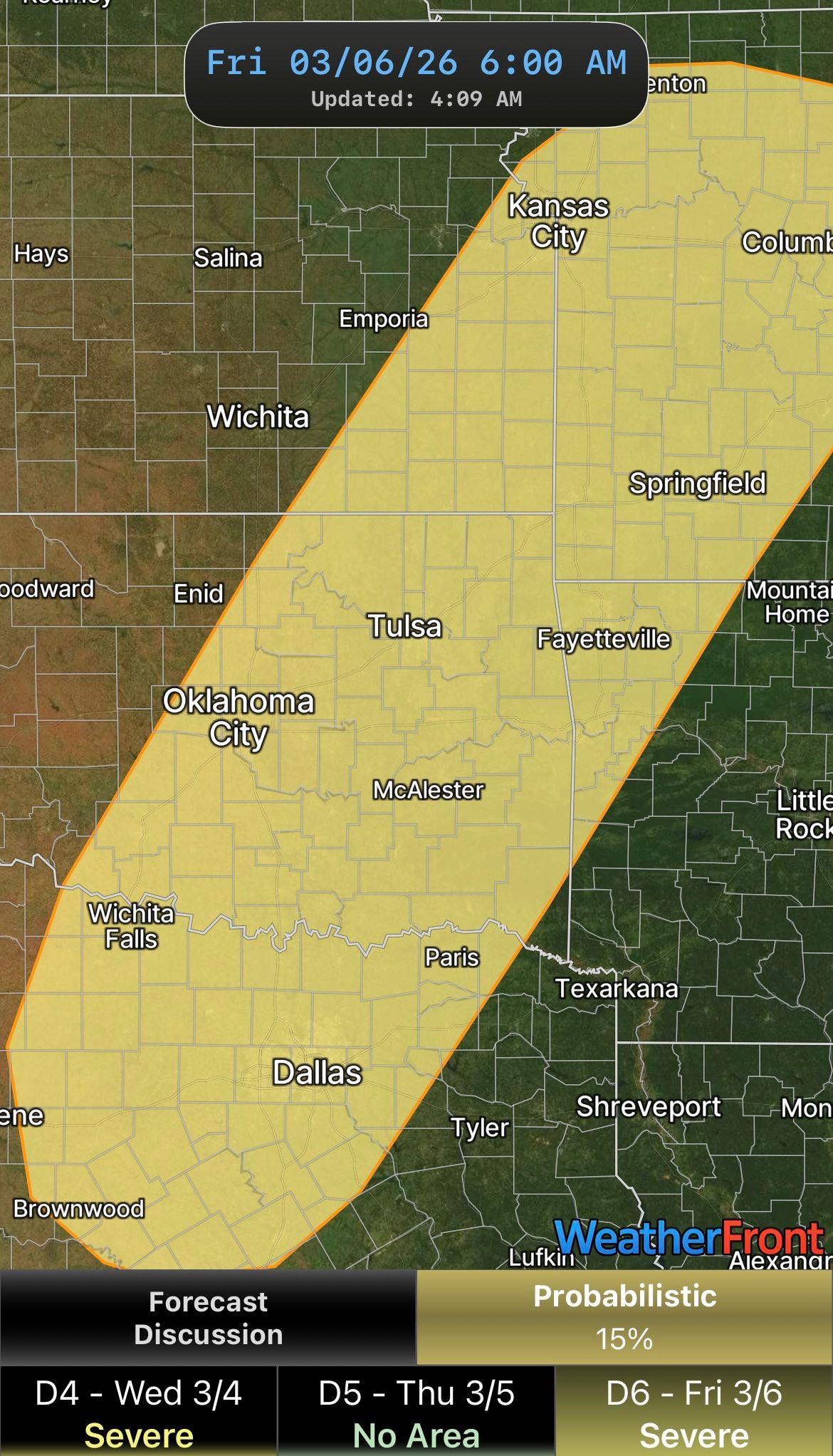 Nathan Reno - Day 4 & 6 SPC Outlooks for March 4th &... | Facebook