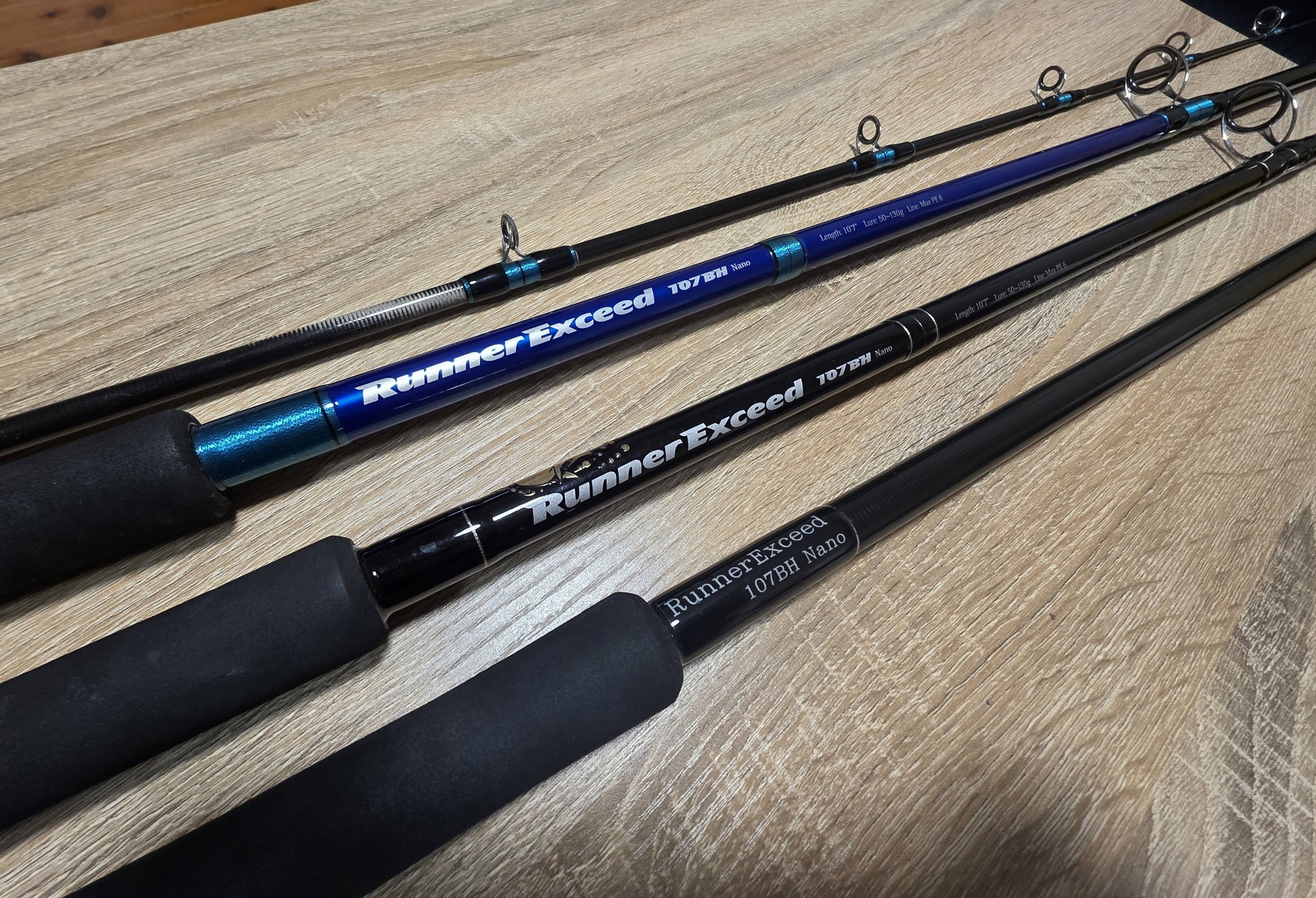 Issues with Ripple Fisher Runner Exceed 107BH rod guides