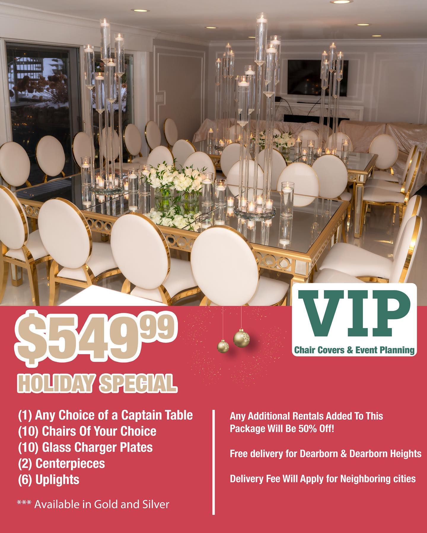 VIP Event Rentals added a new photo. - VIP Event Rentals