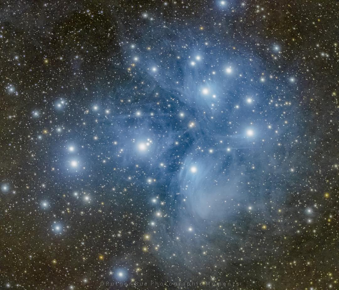 Pleiades star cluster captured with Z61 APO and ASI294 MC Pro