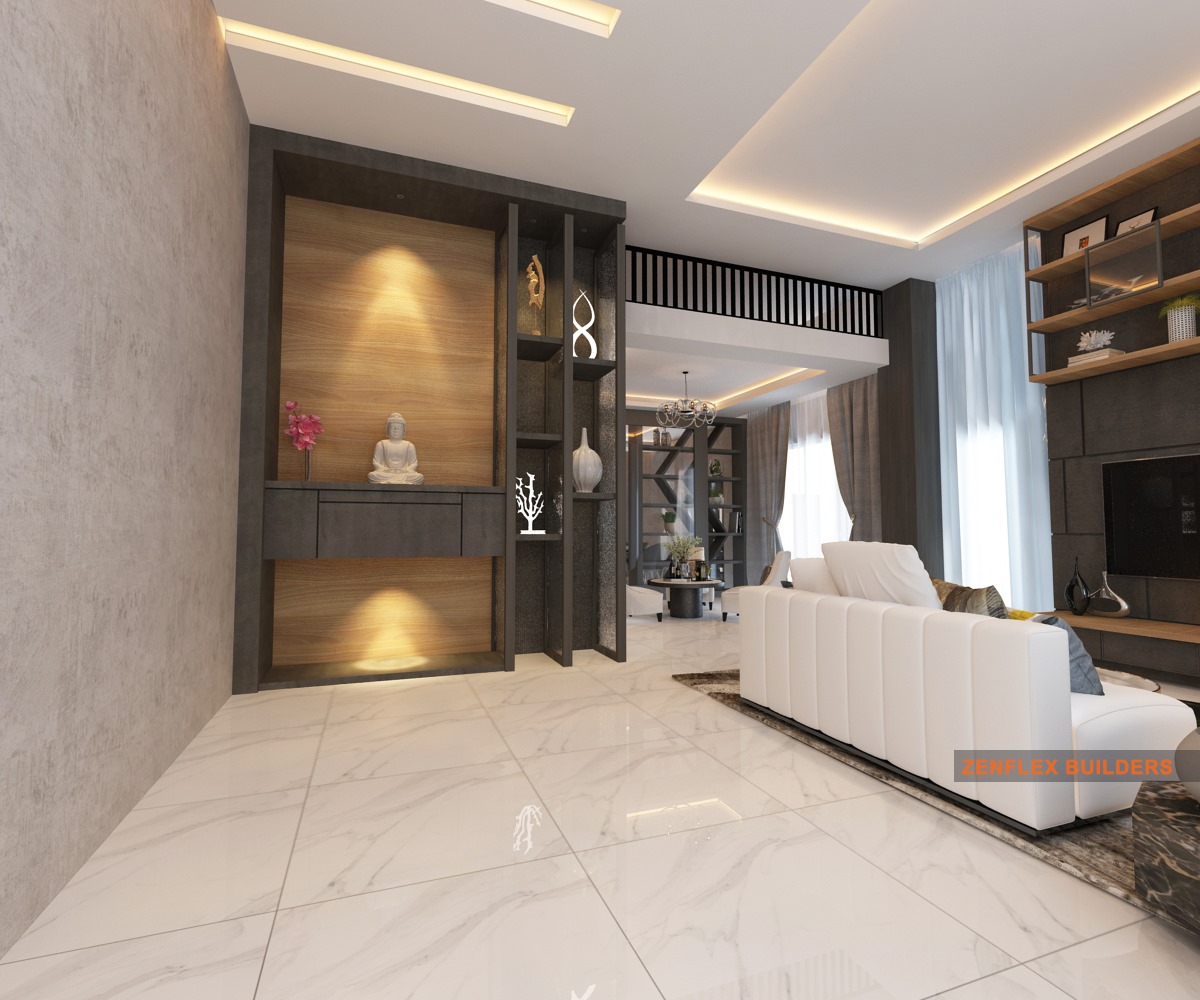 A glass partition can make a... - Zenflex Builders Sdn Bhd