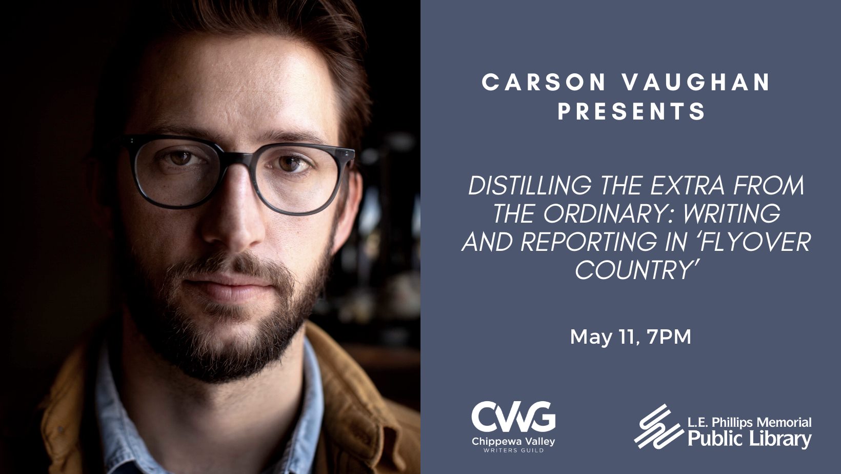 Carson Vaughan presents, “Distilling the Extra From The Ordinary ...