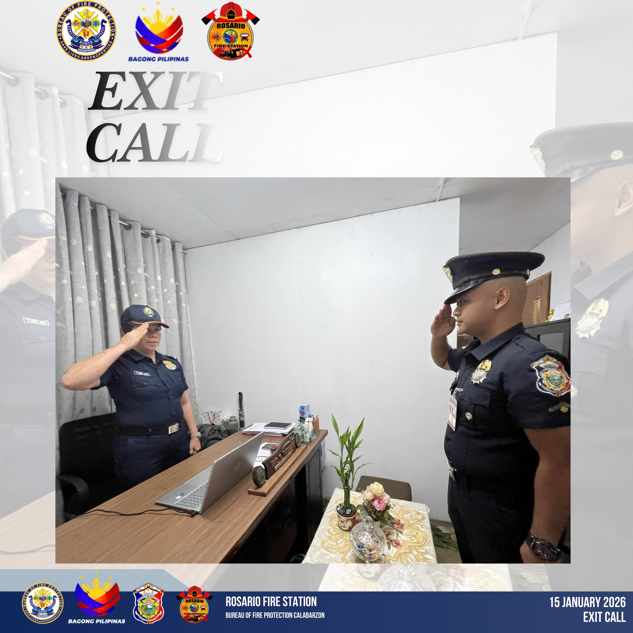 Bfp - 17 January 2026 EXIT CALL 𝐈𝐍 𝐅𝐑𝐀𝐌𝐄 || Under the leadership of ...