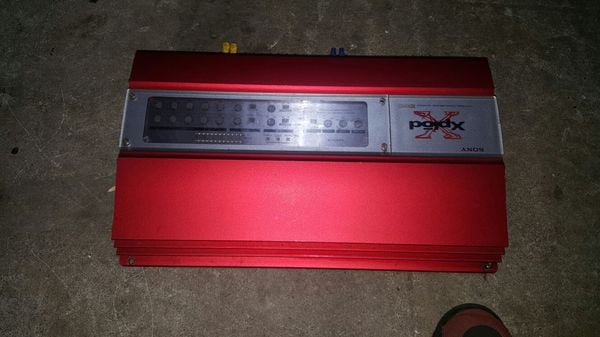 AMPLIFICADOR SONY MODELO XM-405EQX EXCELENTE ESTADO, 5 CANALES CON