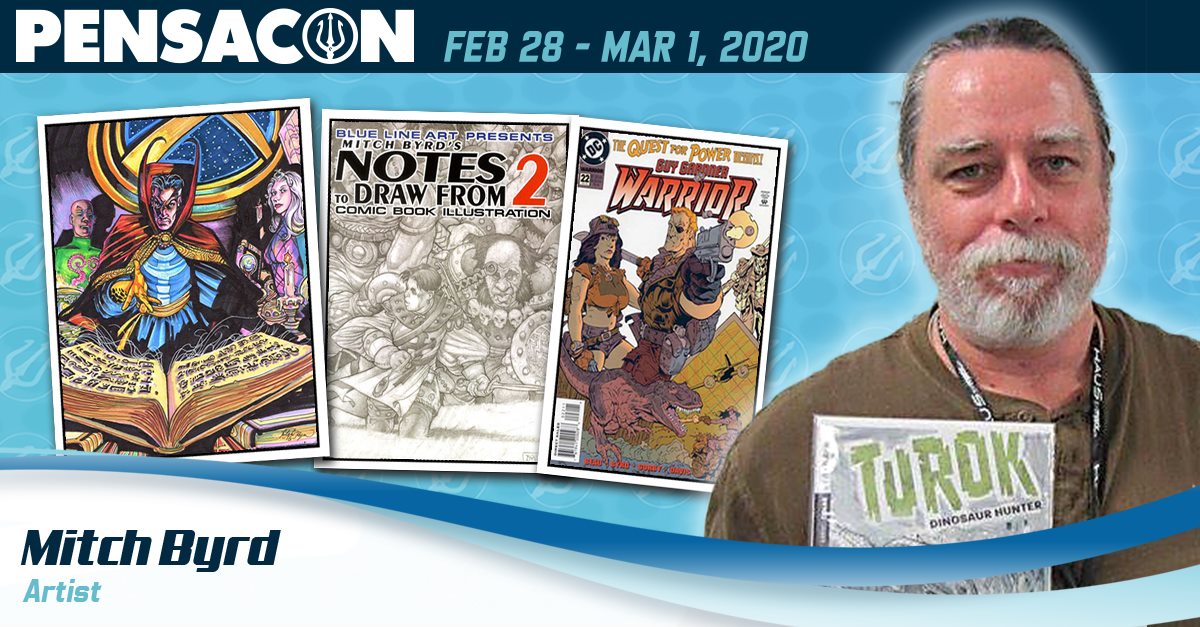 MITCH BYRD'S NOTES TO DRAW FROM COMIC BO Mitch Byrd's Notes To