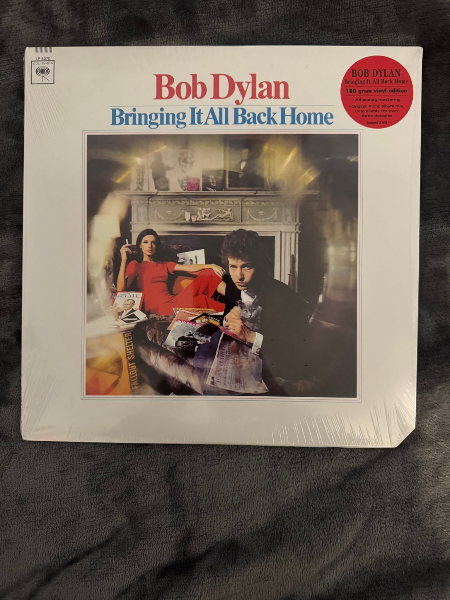 Bob Dylan's Bringing It All Back Home album sounds good in mono