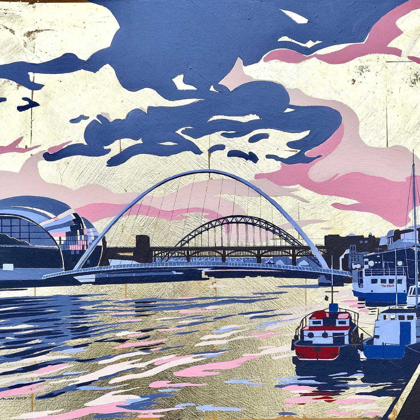 Alan Reed Art - A new commissioned oil #painting on 22...