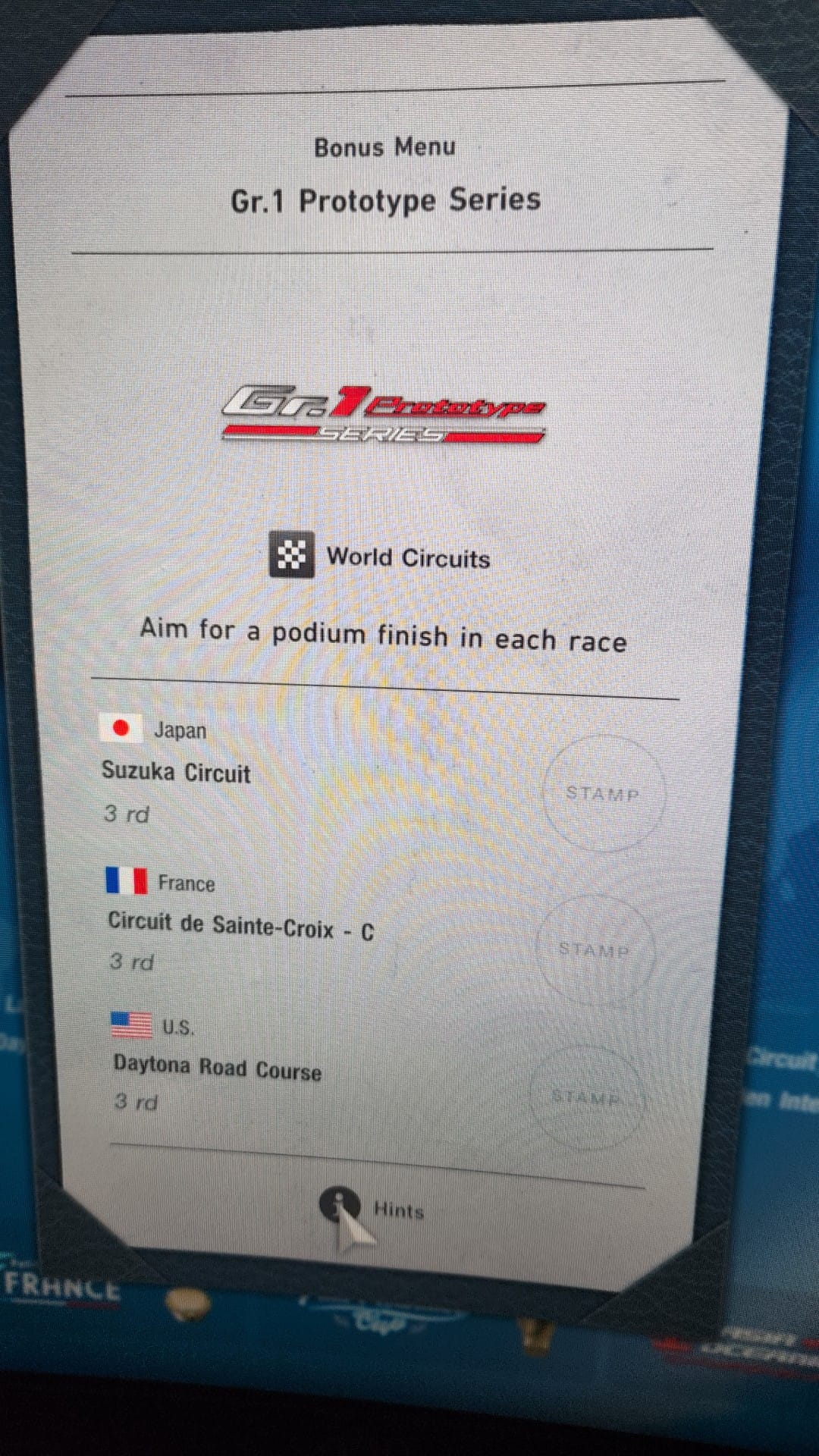 Meta car for the daytona gr 1 sport challenge?