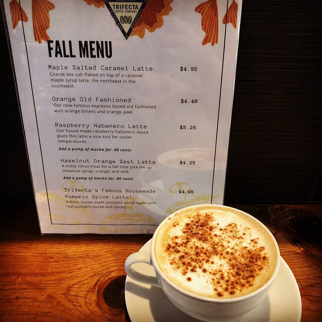 Our Fall Drink Menu is here... - Trifecta Coffee Company | Facebook
