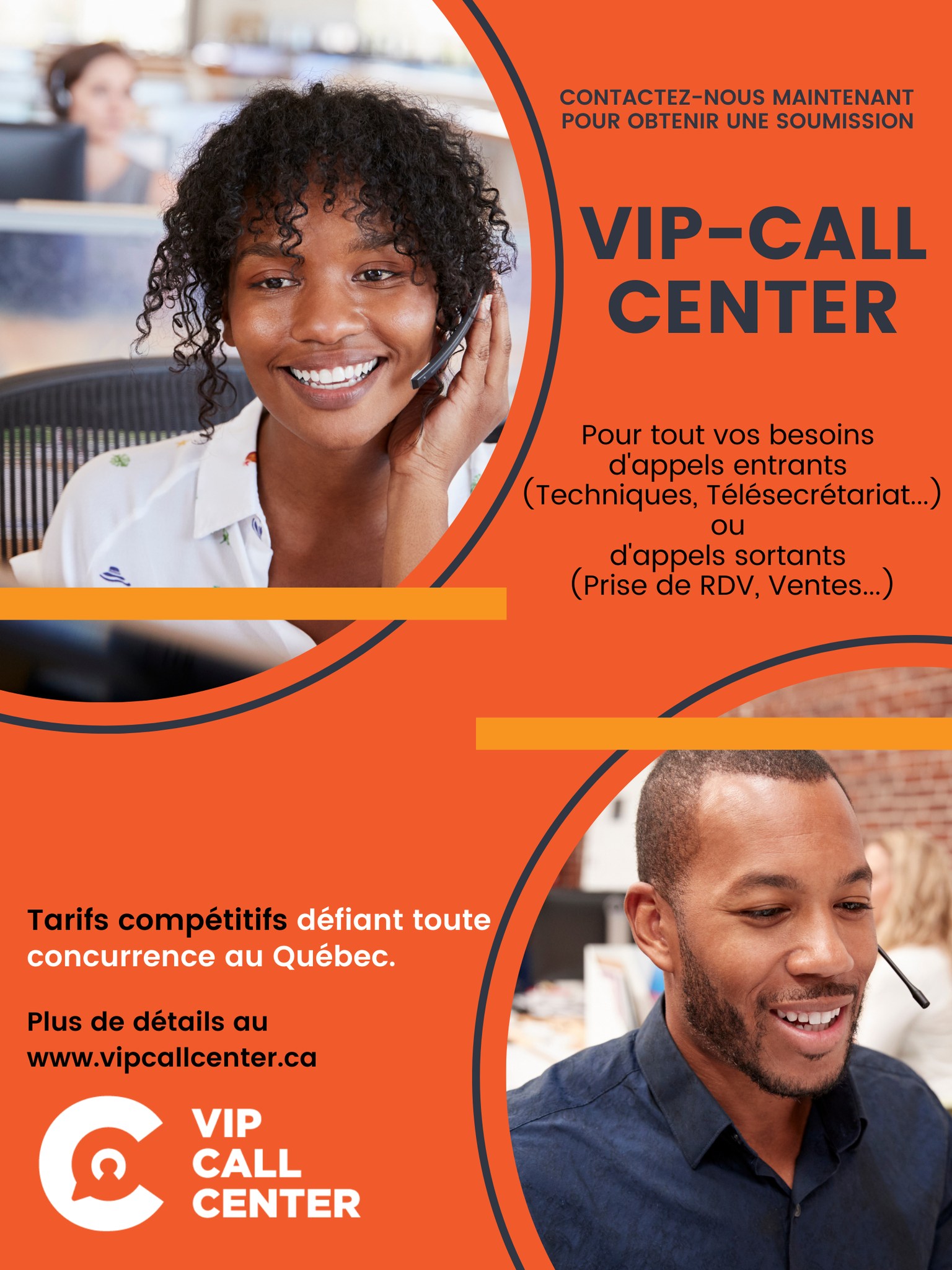 Vip-Call Center / Canada | Montreal QC