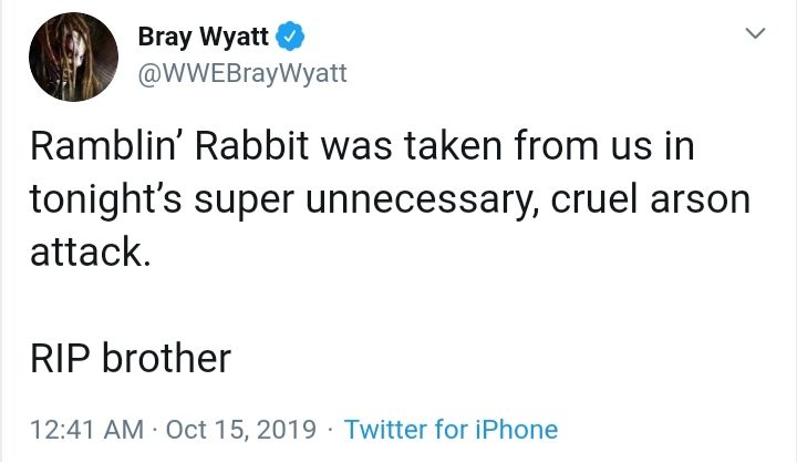 The 434 - 😥 An unfortunate loss. RIP Ramblin' Rabbit 🐰. -... | Facebook