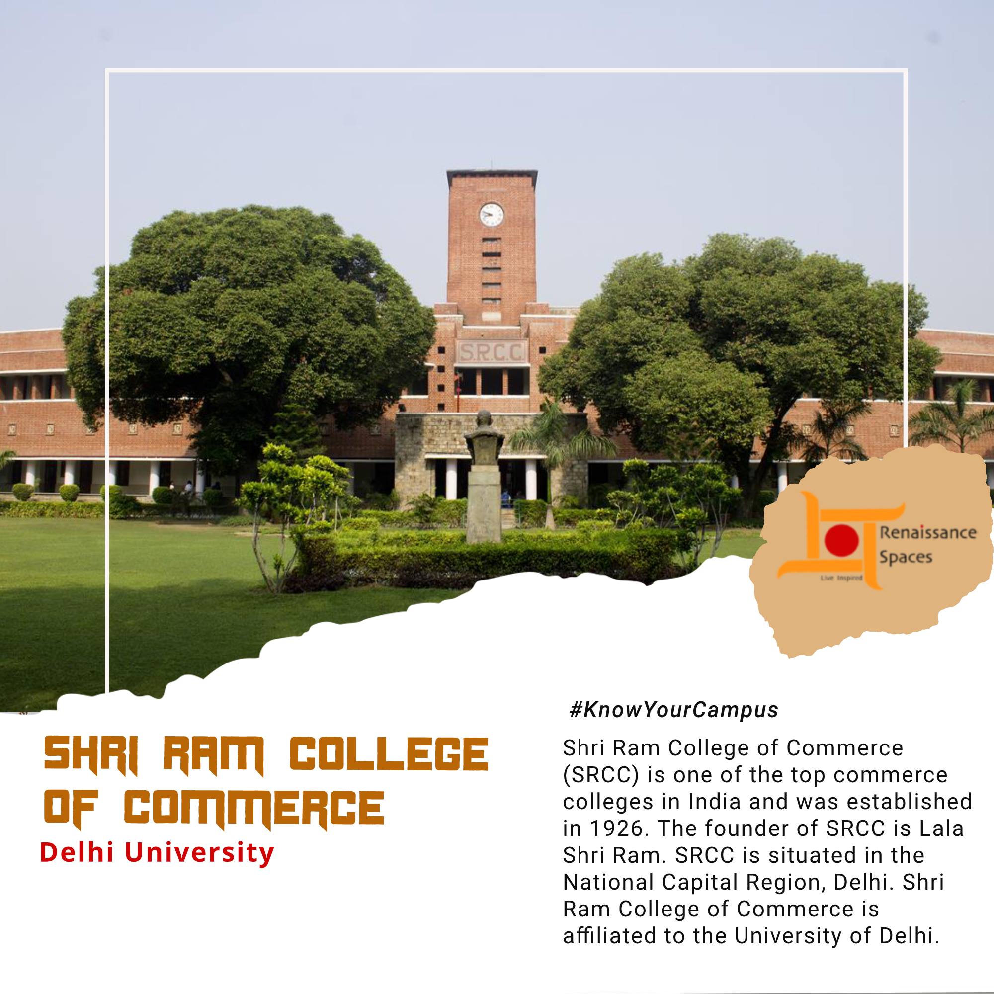 Renaissance - Shri Ram College of Commerce (SRCC) is one of the top ...