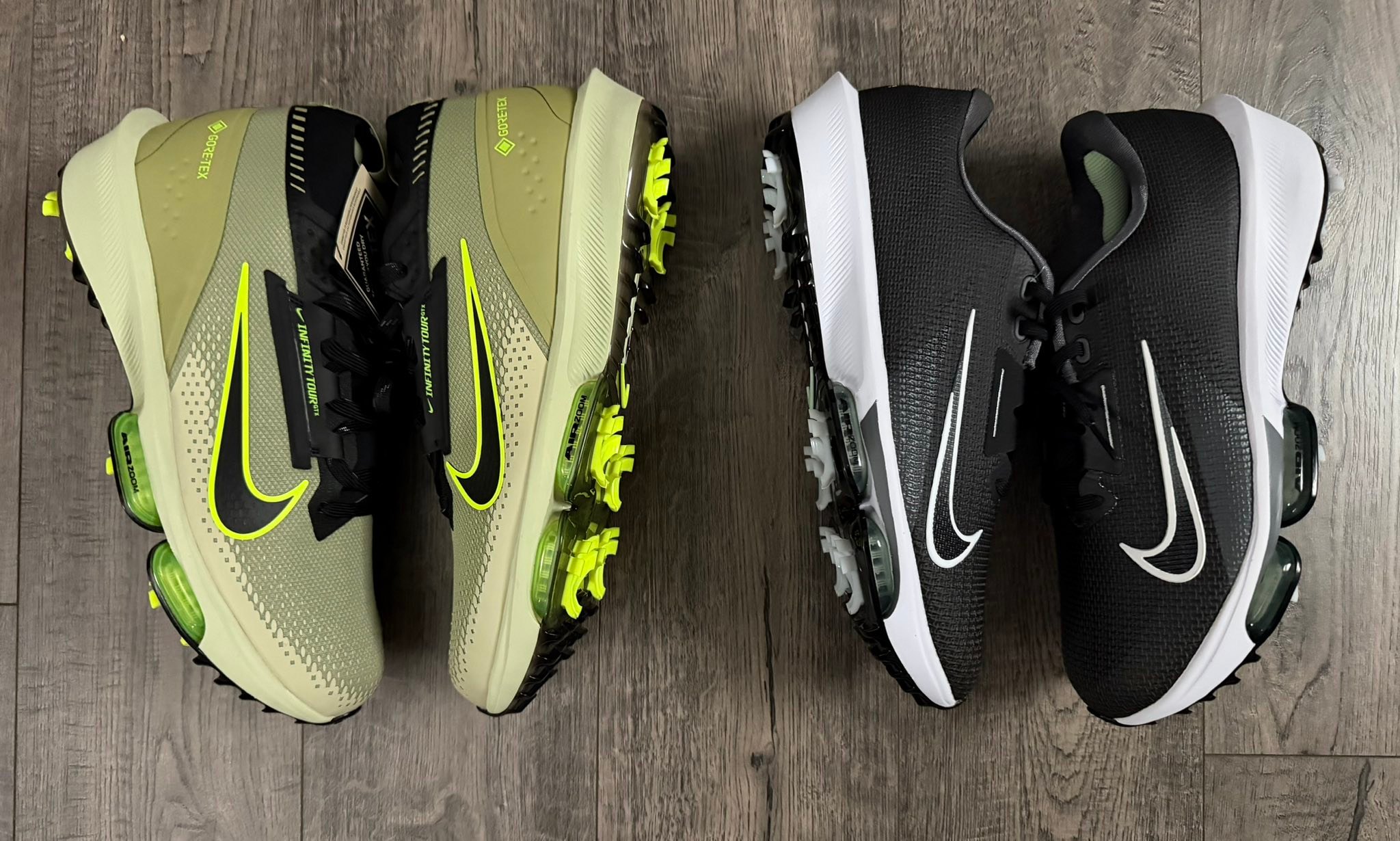 RESTOCK Resolution X men white pitch green US 8,8.5,9,9.5,10,11 