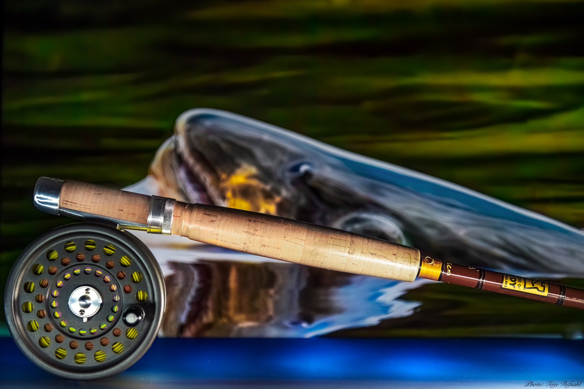 New to me Hardy Marquis #5 looking great with my 8' fenwick and