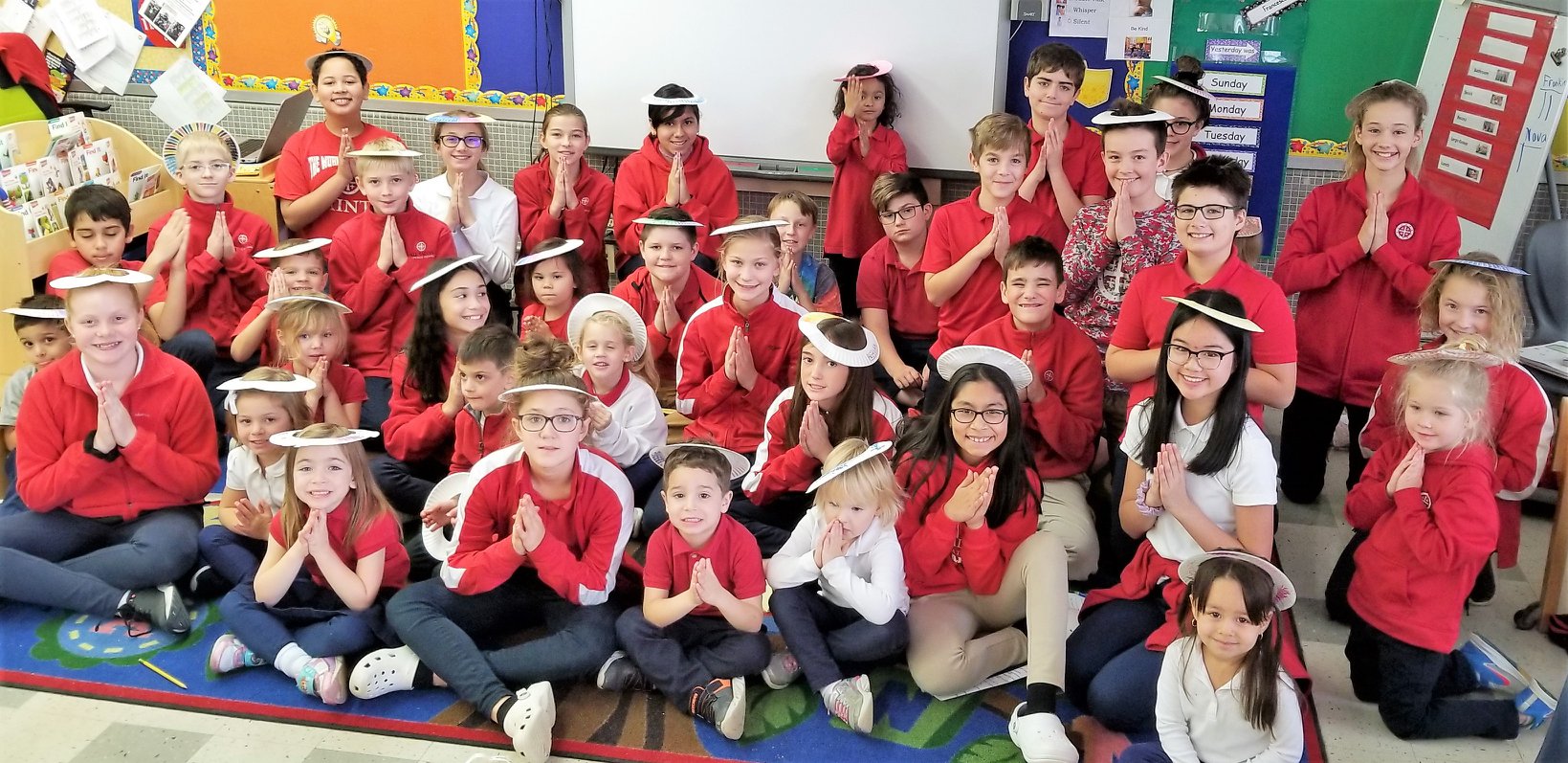 Our 6th Graders visited with... - All Saints Catholic School
