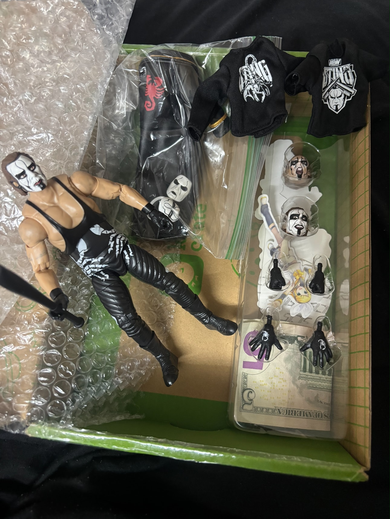 Walmart exclusive AEW Supreme Sting figure thoughts