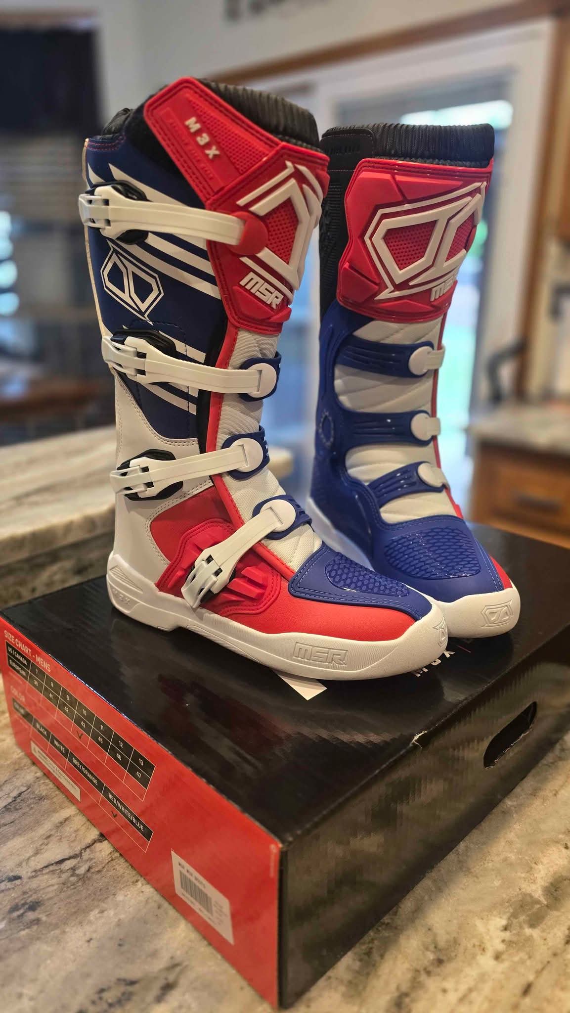MSR Motocross Boots M3X - Winter Sports - Mustang, Oklahoma | Facebook ...