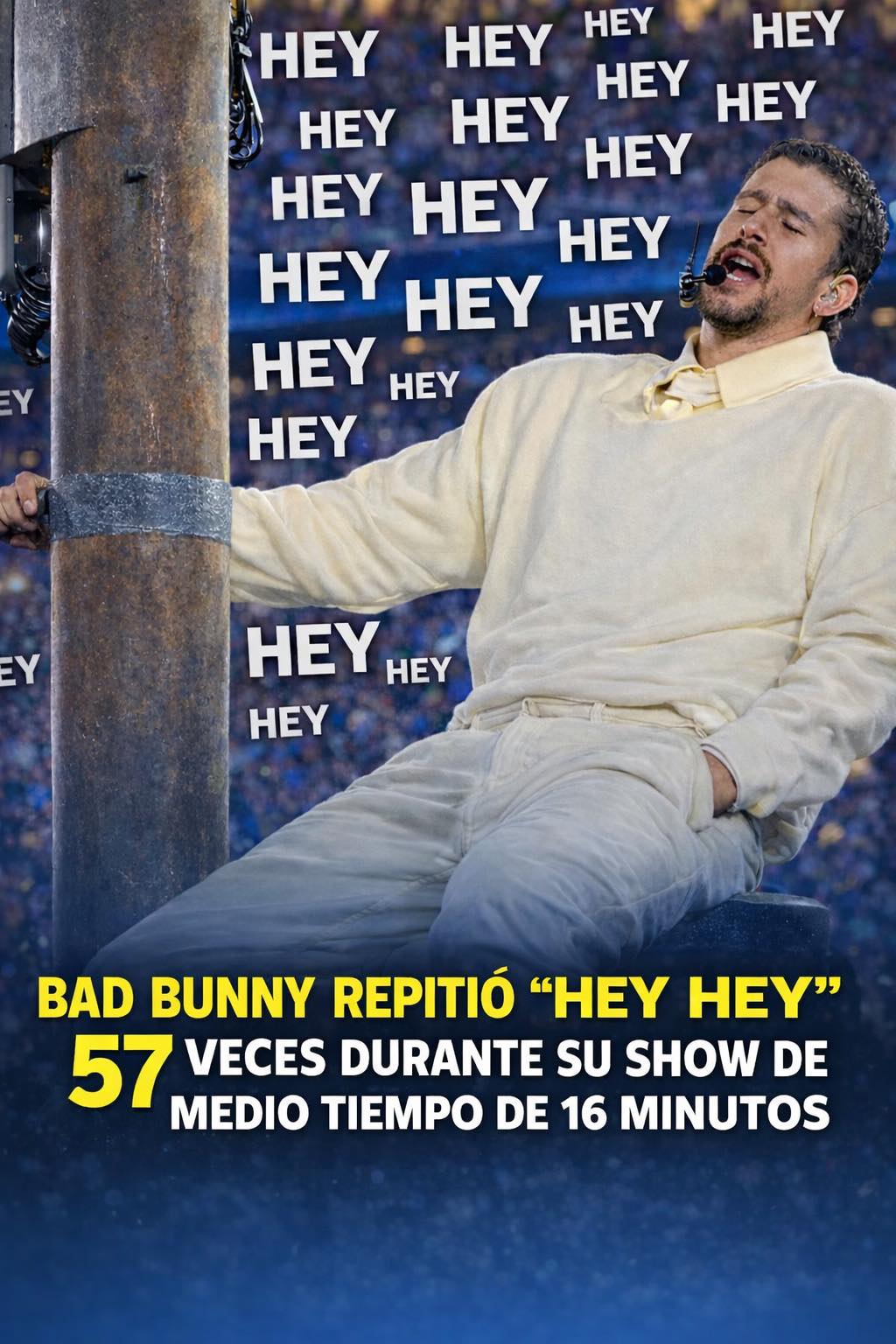 Miguel - Tremenda “hazaña” la de Bad Bunny en el Super Bowl: en apenas ...