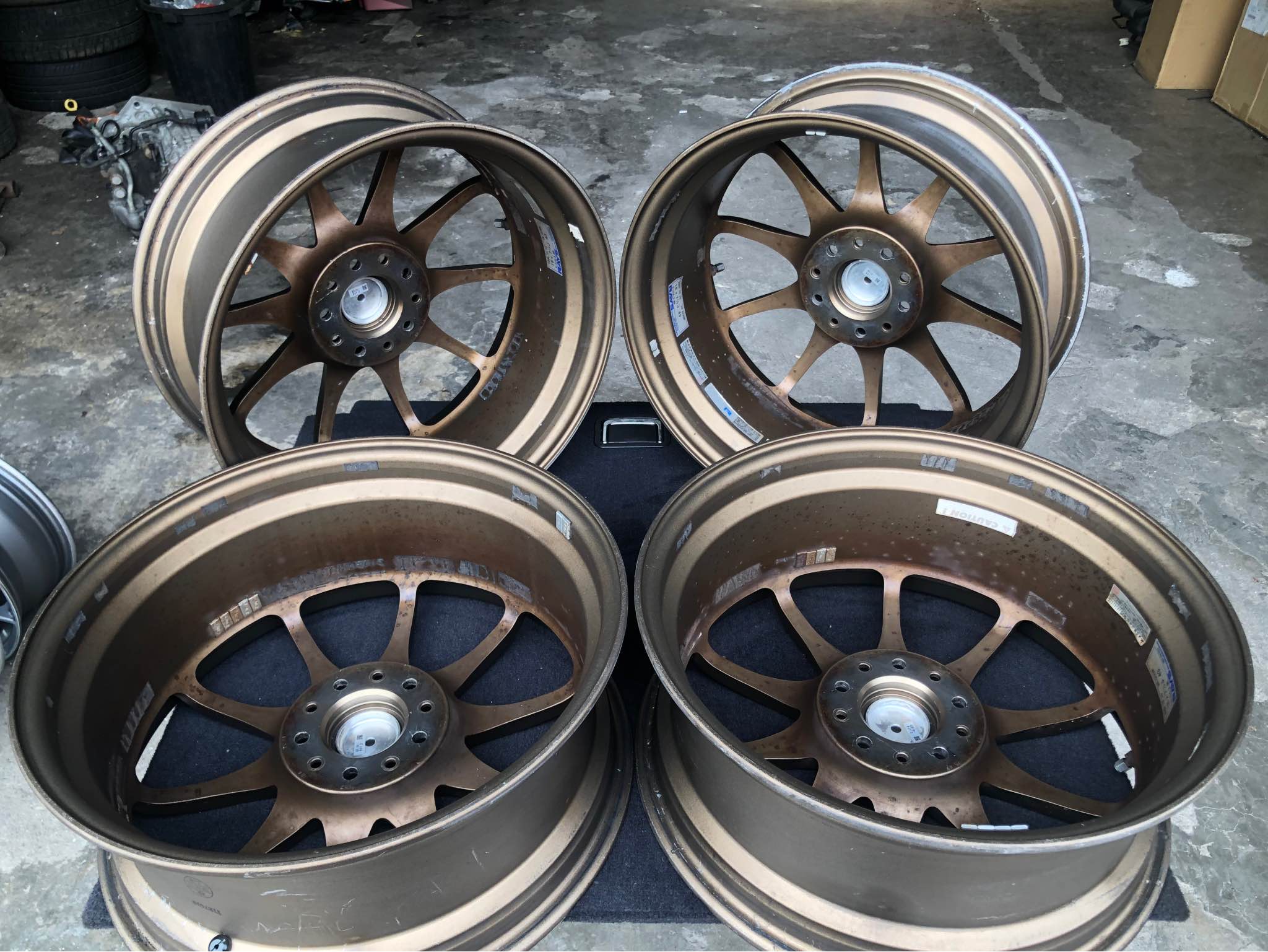 Wheels Rays Eng. VR CE28N Pcd 114.3 x 5 Hole 18 x 7.5jj +43 