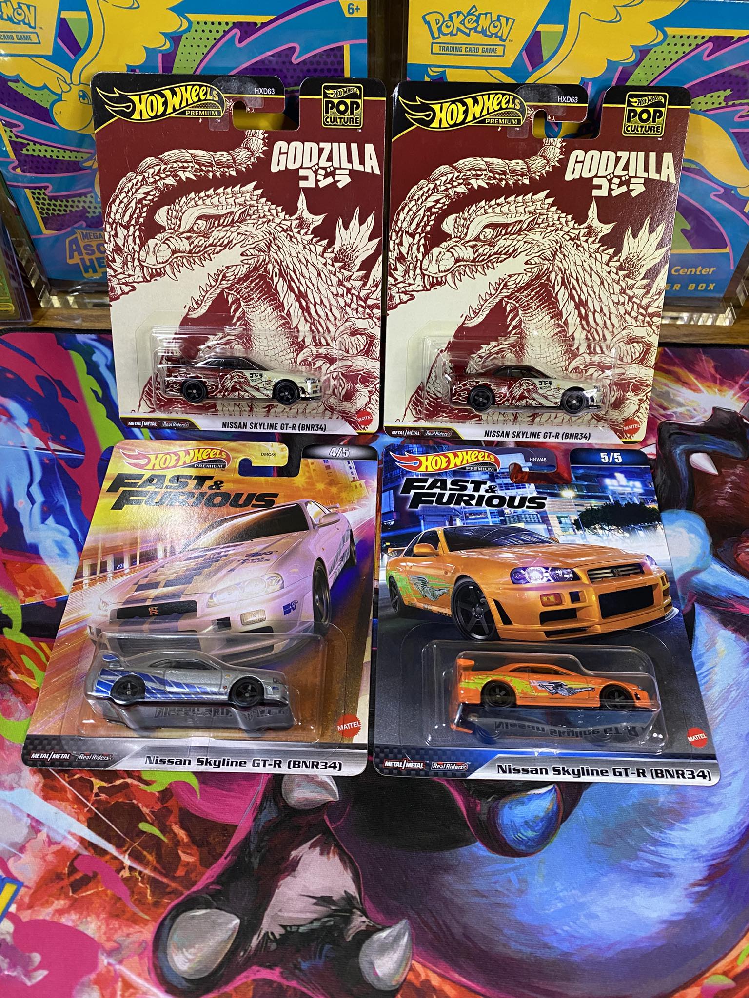 Godzilla Hot Wheels for trade