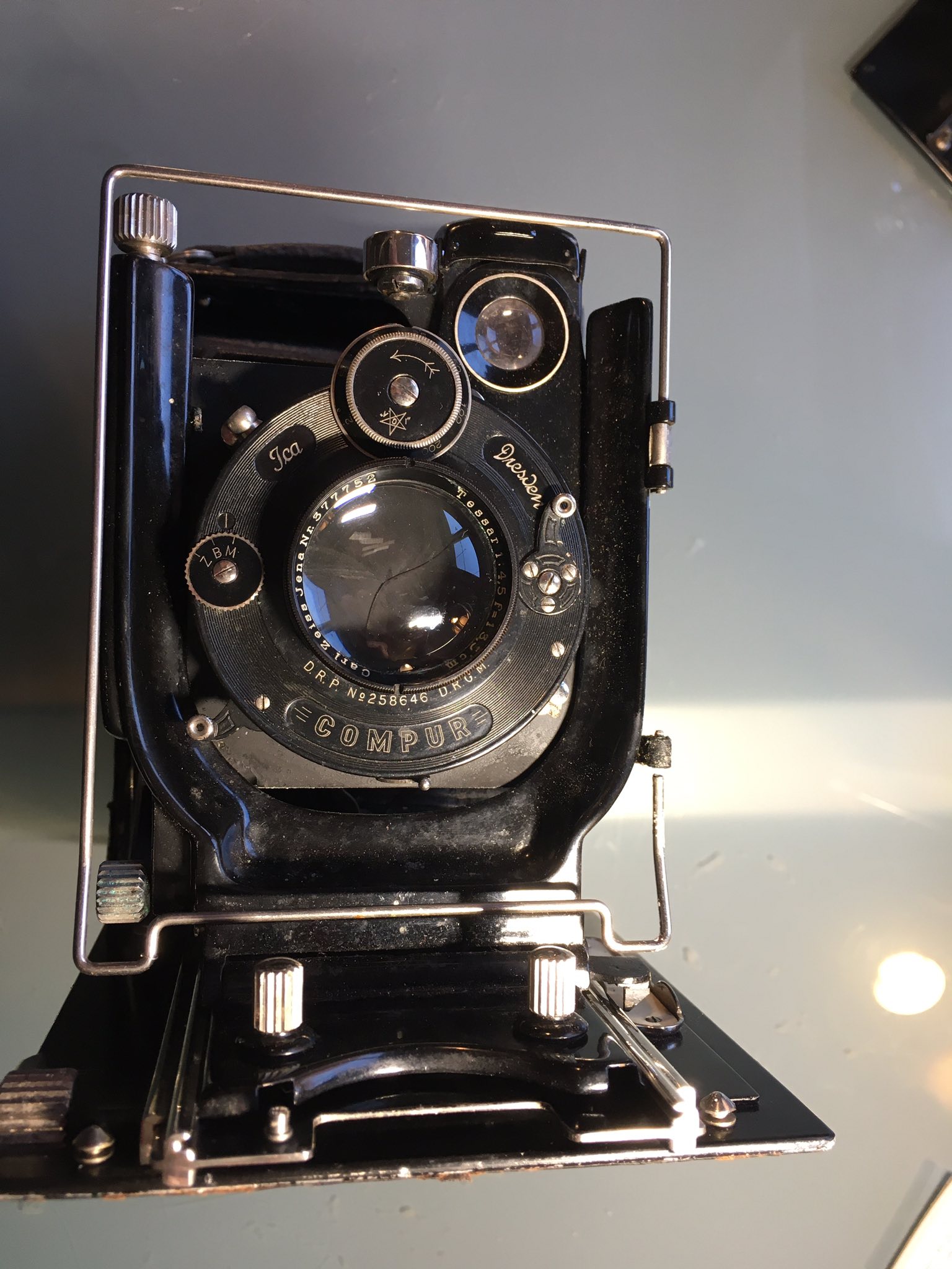 フィルムカメラ Ica Dresden Nelson 225 Carl Zeiss ICA Nelson 225 serial H 50170.