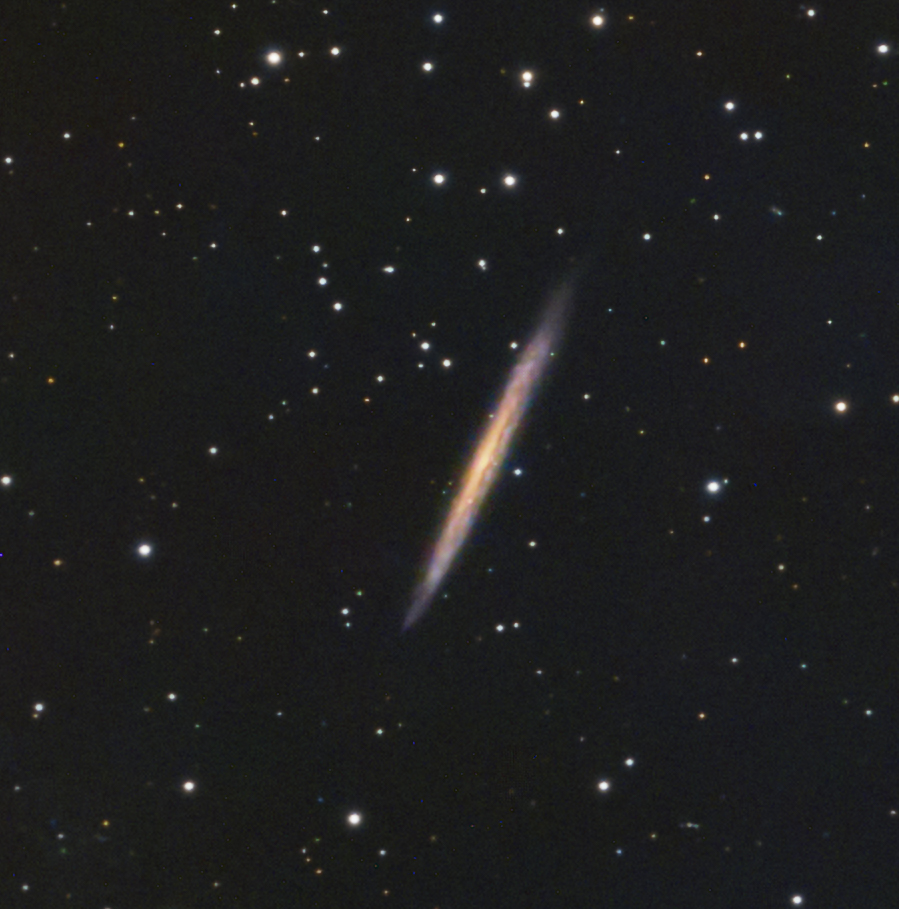 NGC5907 supernova captured with Seestar 30 Pro