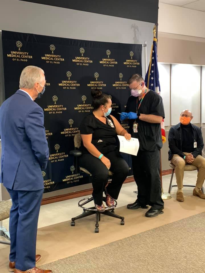 El Paso County... - El Paso County Judge Ricardo Samaniego