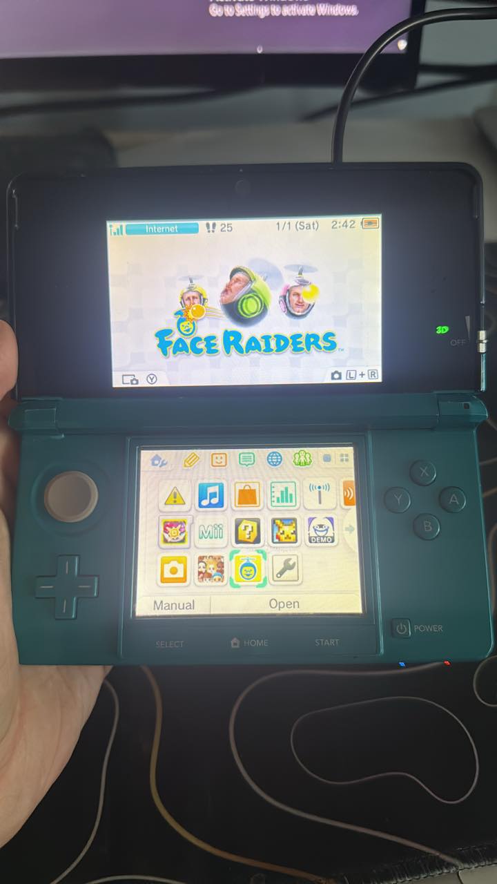 Hello 🙋🏻‍♀️ I have just found my old Nintendo 3DS and I have a