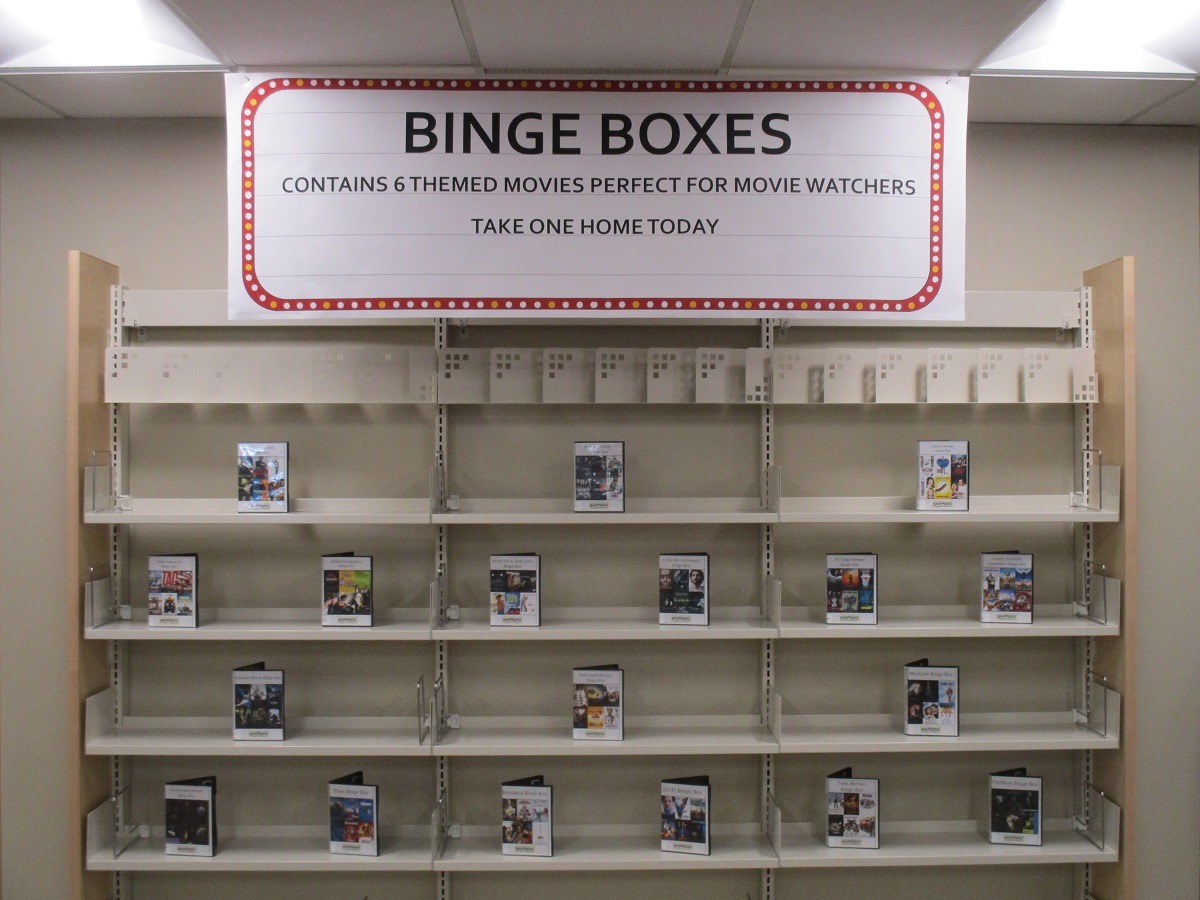 Introducing Binge Boxes! These... - Hauppauge Public Library | Facebook