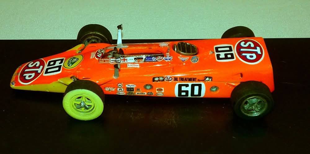 Lotus Type 56 turbine car at 1968 Indianapolis 500