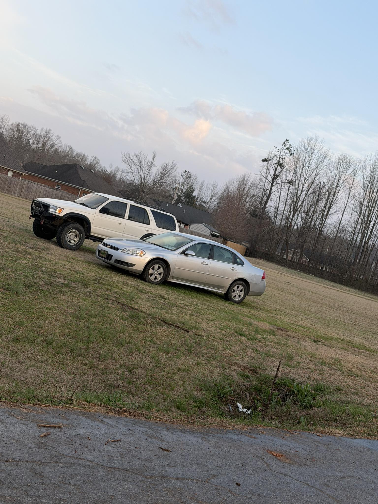 Both cars for sale if you are interested call my dad at 662-832-7003.