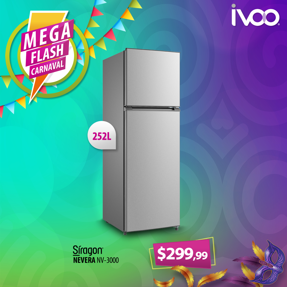 ivoo - NEVERA SÍRAGON NV-3000: 252 Litros, dimensiones: 545*623*1657mm ...