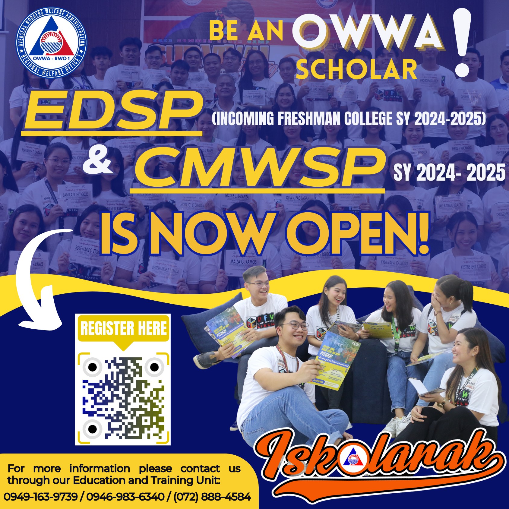 OWWA - OWWA is now accepting Education for Development Scholarship ...