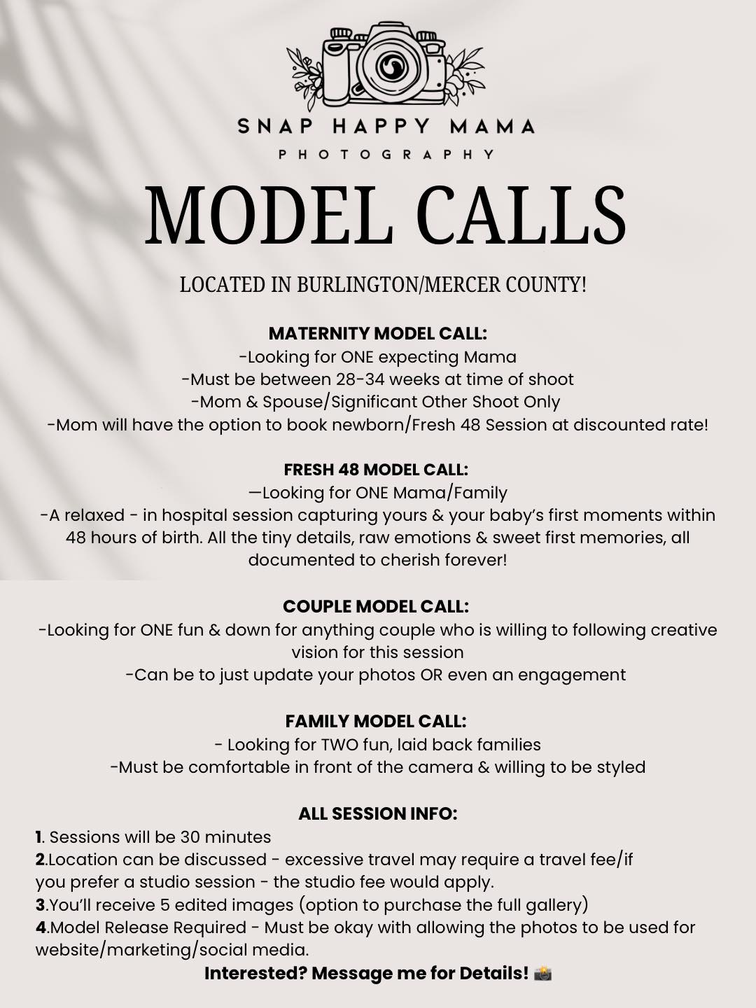 MODEL CALLS | Facebook