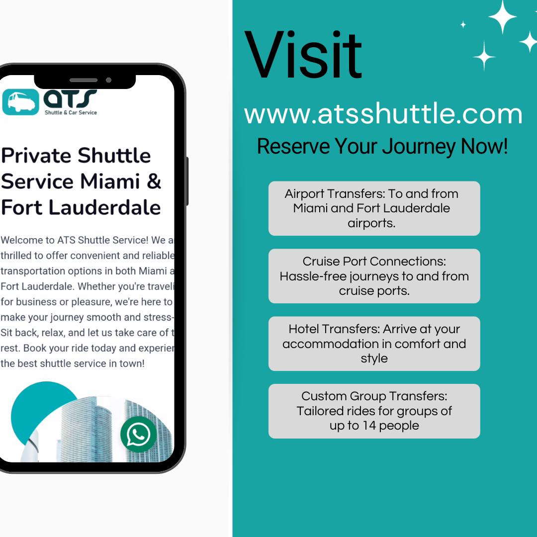 🌟 **Experience... - ATS Florida Shuttle & Car Service