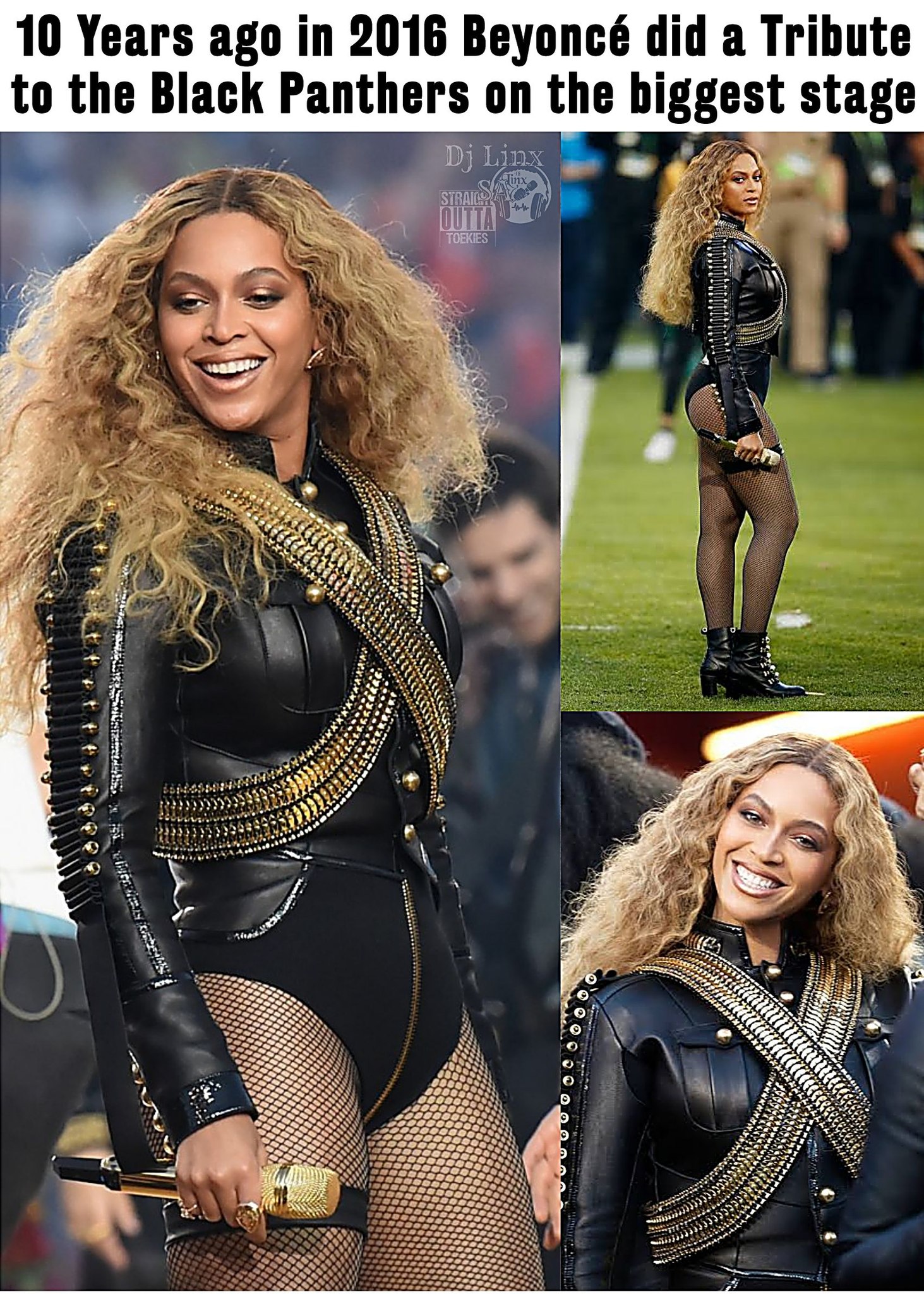 Throwback to one of the most powerful, unapologetic moments in Super Bowl history! ✊🏾✨ ​Remember when Beyoncé completely stole the show at Super Bowl 50 in 2016? Performing her hit single 