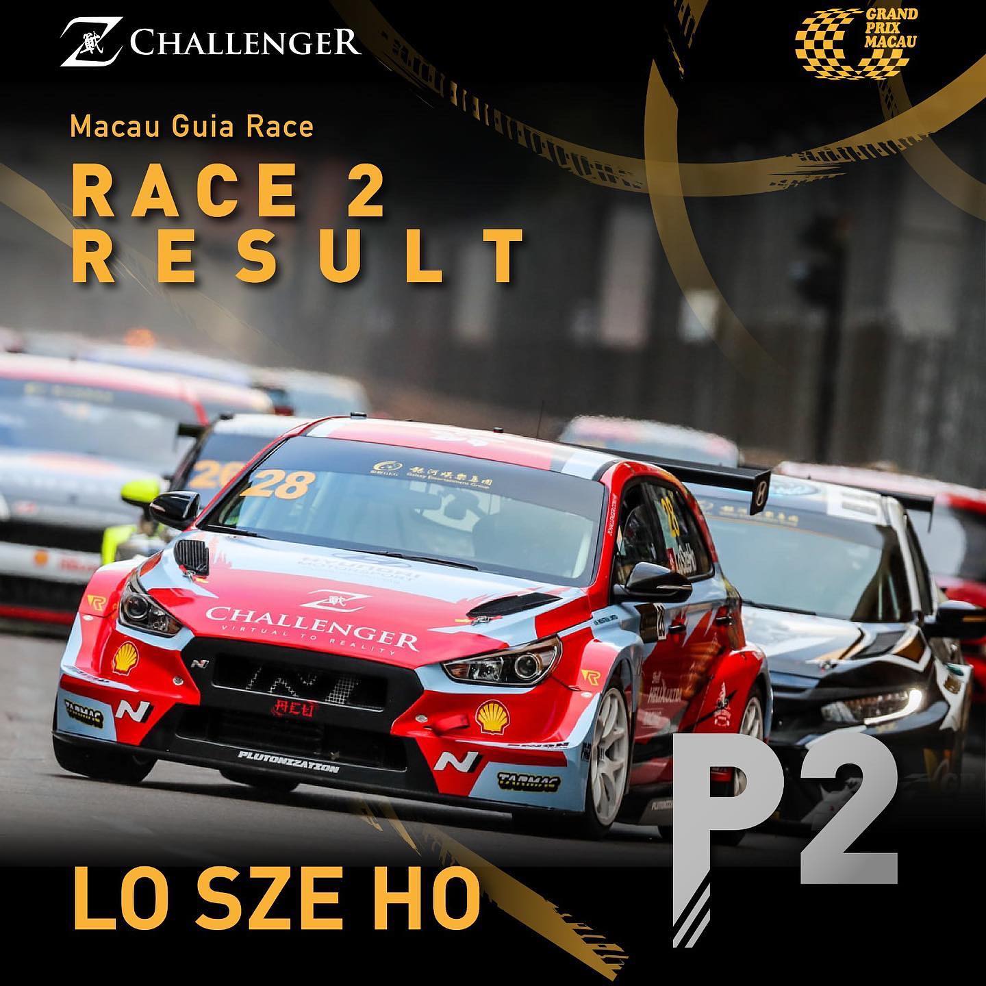 Z Challenger.TW - 狂賀 TCR 組別 登上第二名完賽🏆🏎 車手場上較勁 勇奪佳績👍👍👍...