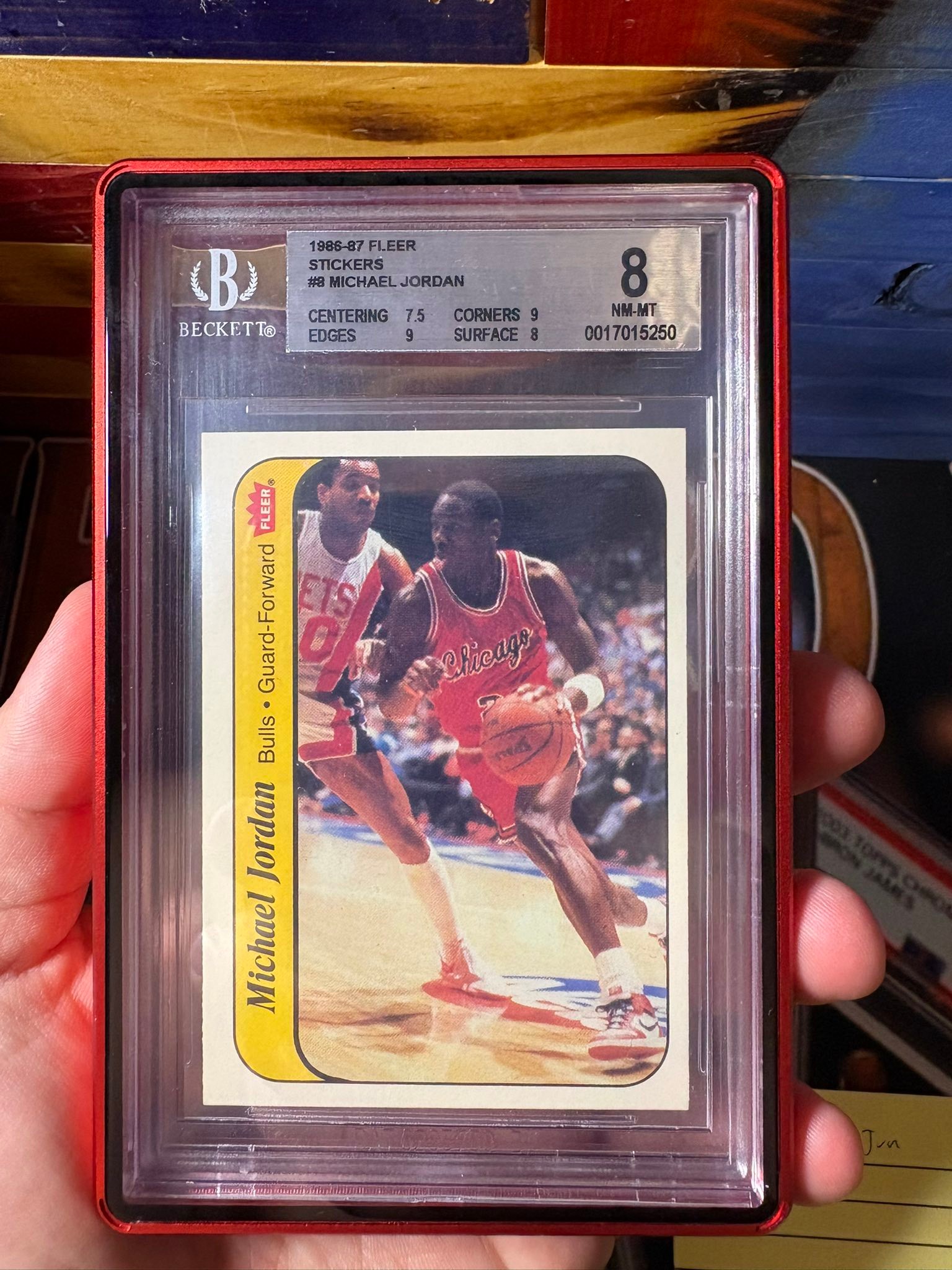 High-end sports cards for sale: Michael Jordan and LeBron James