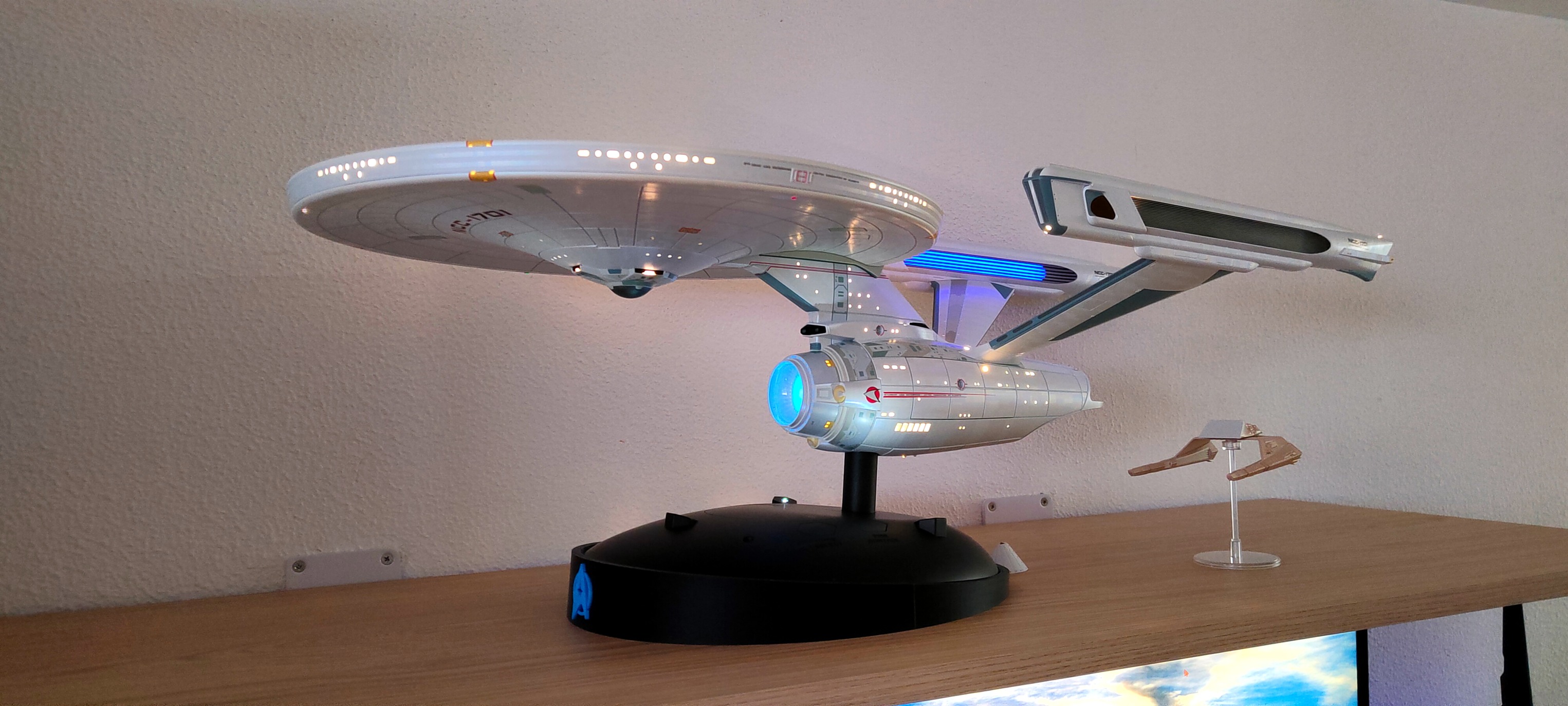 Purchased a acrylic case for tomy enterprise refit