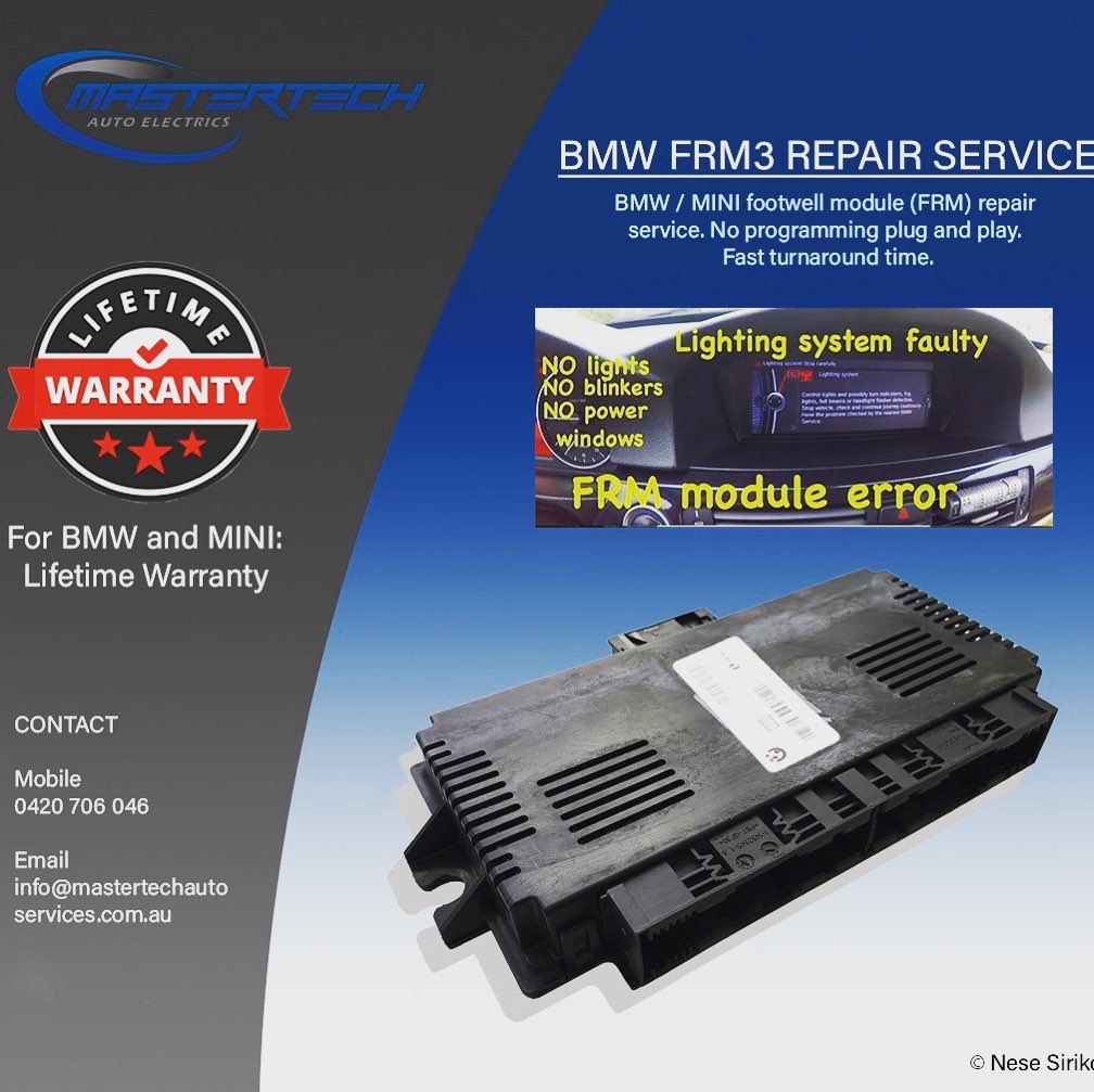 BMW MINI FRM3 Footwell Module Repair Service – Coded With Lifetime Warranty