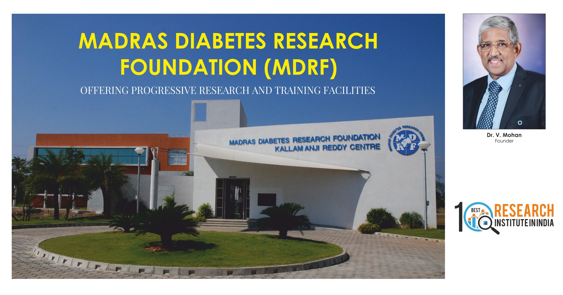 Insights Success - Madras Diabetes Research Foundation (MDRF): Offering ...