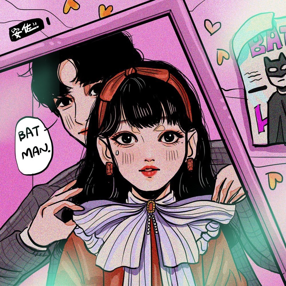 An An 安安 - 不要乱玩造型！ . . #手绘 插画 #插图 #原创 #情侣 #图文... | Facebook