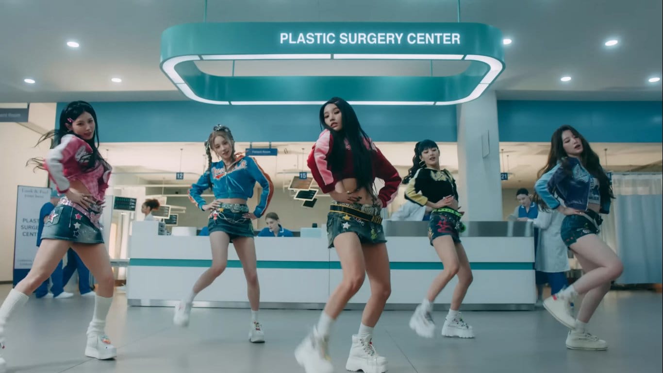 Most-viewed 4th gen K-Pop girl group M/V this week*: 1 Super Shy