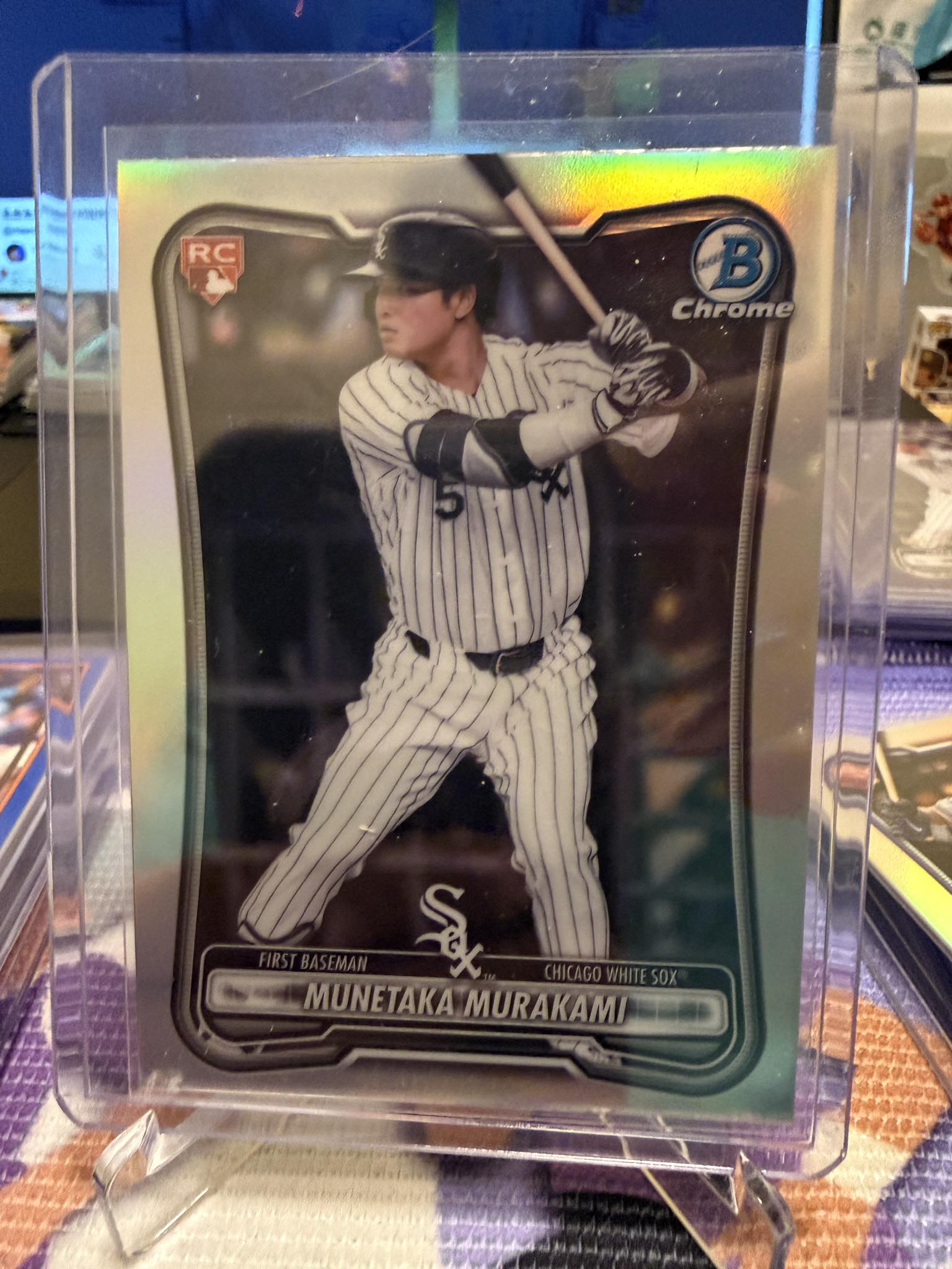 一日競標【競標商品】: 2026 Topps Bowman Chrome 村上宗隆Red RC 【起 