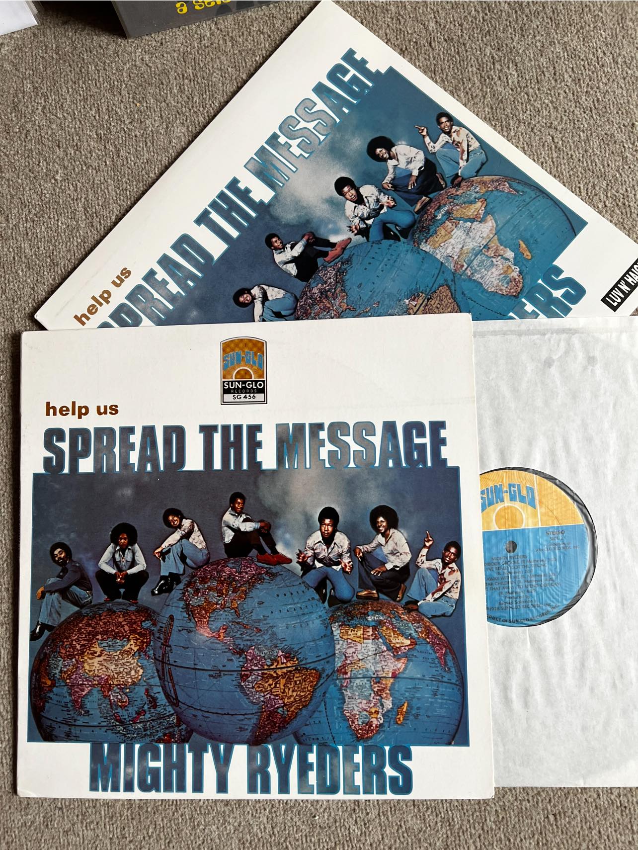 Mighty Ryeders Help Us Spread The Message vinyl record
