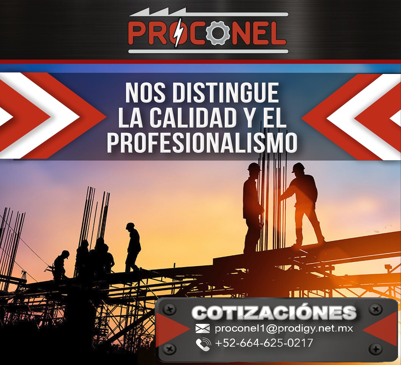 PROCONEL - La calidad y profesionalismo nos han... | Facebook
