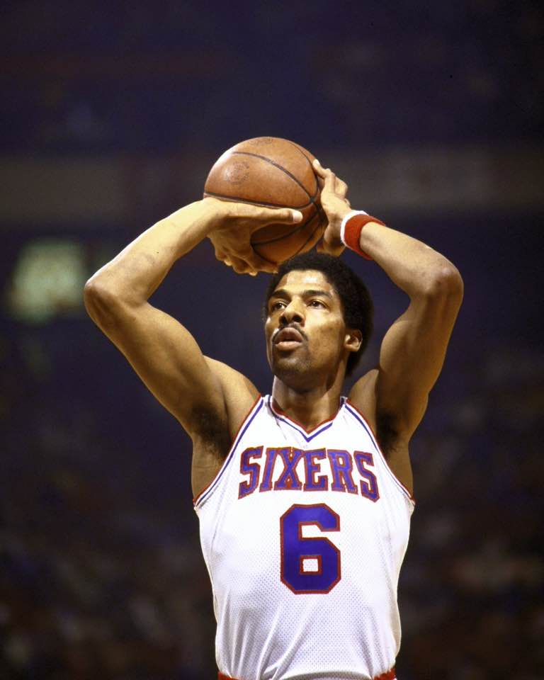 Sixers vs Lakers: 1983 NBA Finals, Game 3. Photo by Manny Millan
